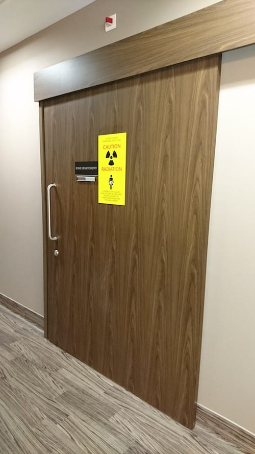 Sliding Radiation Doors