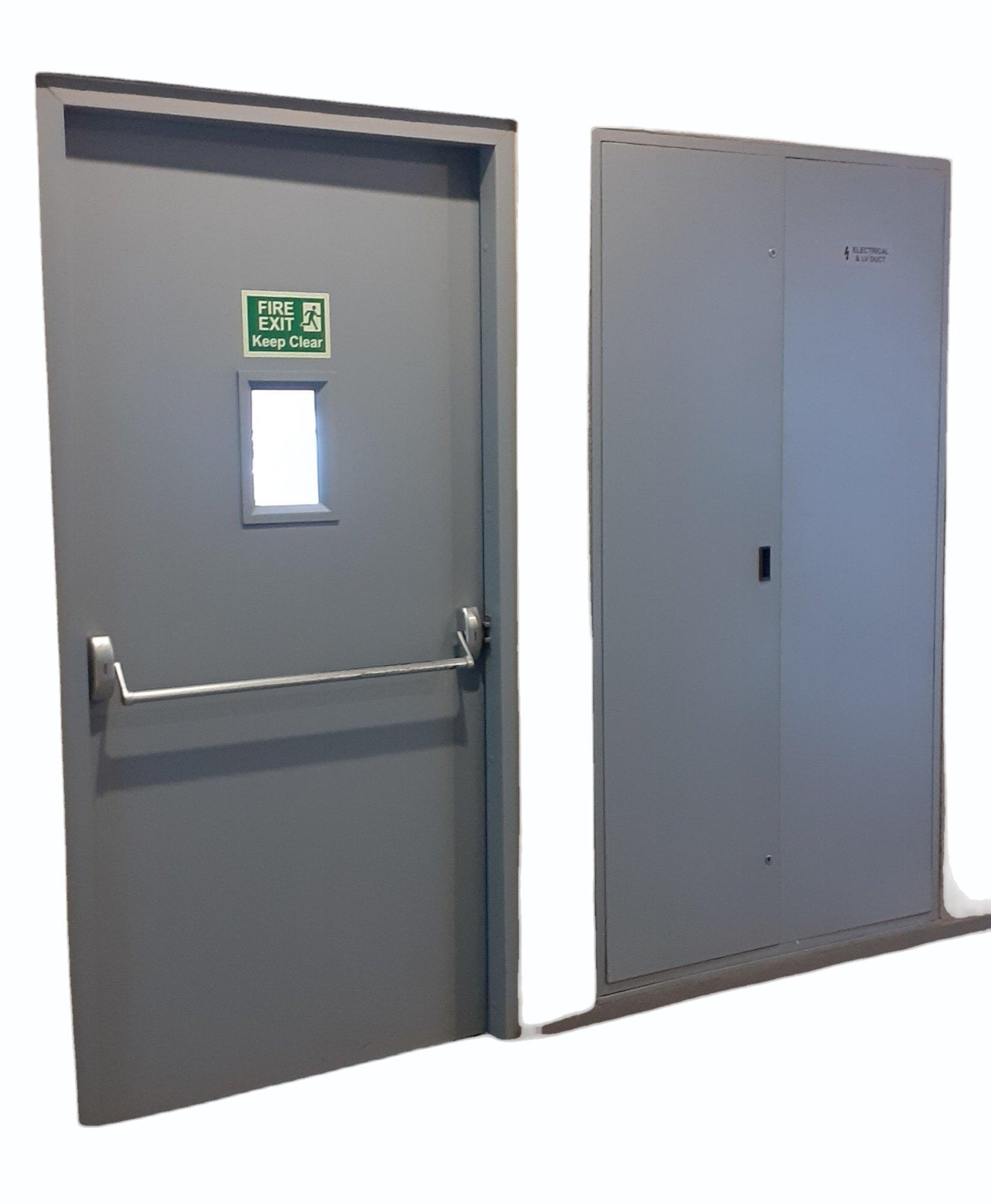 Stainless Steel Fire Door
